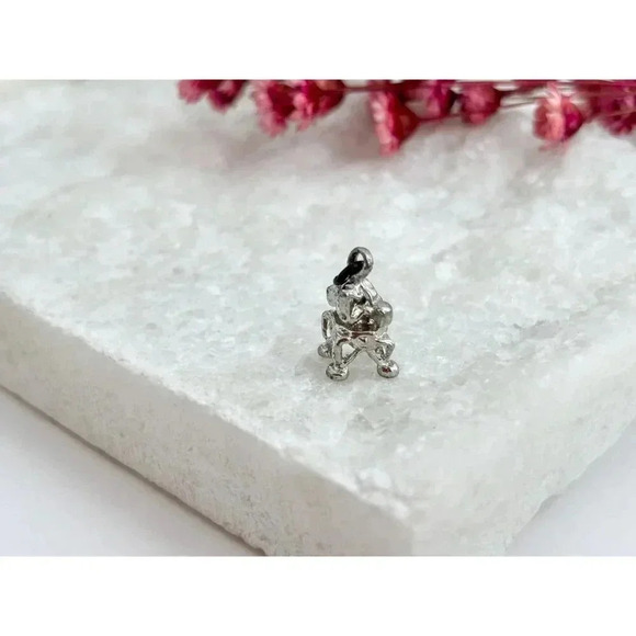 Vintage Silver Toned Unusually Shaped Charm | trinket | pendanr - Picture 3 of 6